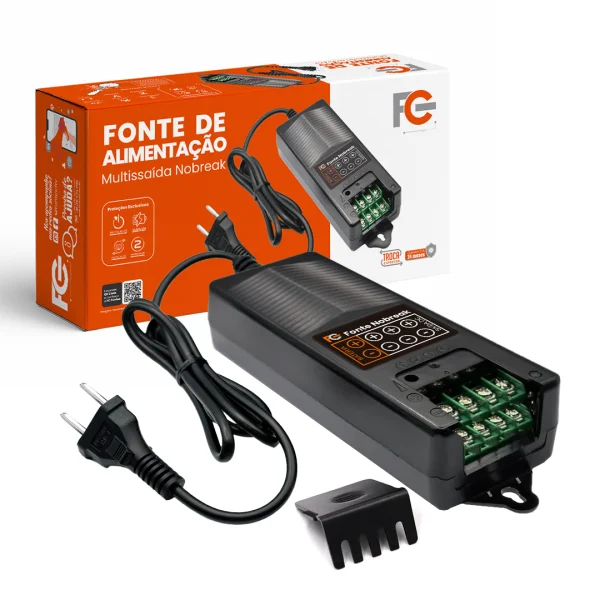 Fonte Nobreak 12V 5A Multissaída