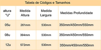 Informação técnica 2 de Bracket Standard Flex fornecida pela Triunfo